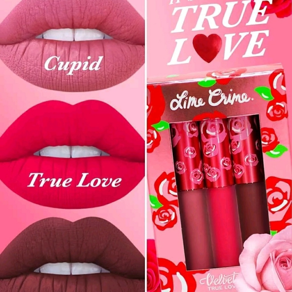 Limecrime LOT true love set + shroom